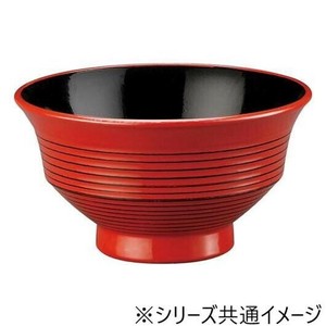 福井クラフト　TA羽反筋天竜寺丼 朱研ぎ出し 33023460