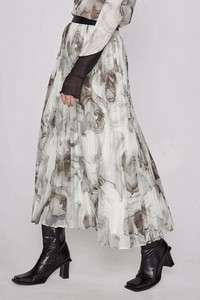 Skirt Pleated skirt Ka-Sa-Ne Marble [2025 NEW]