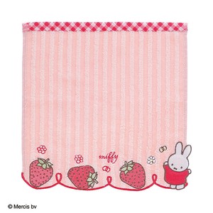 miffy ミッフィー　ディック・ブルーナ　ミッフィーといちご ミニタオル　いちご