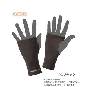ハヤブサ レイヤーテック　リストウォーマー ブラック L Y4610-L-90