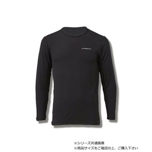 ハヤブサ レイヤーテックアンダーシャツ　厚手 ブラック M Y1658-M-90