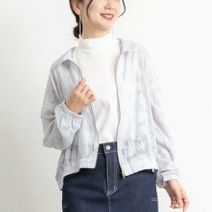 Blouson Jacket Floral Pattern Blouson