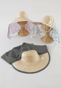 婦人 天然麦わら帽子 （半帽タイプ）　麦藁帽子 麦わら帽子 レディース ガーデニング