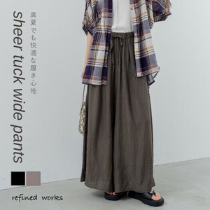 【2025SS新商品】楊柳イージーパンツ