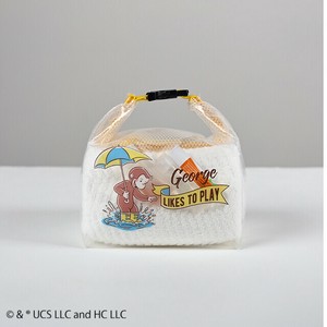 おさるのジョージ アクティブレイン くるくるバッグ プールバッグ　ビーチバッグ 温泉