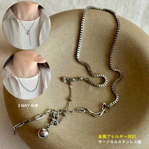 Stainless Steel Chain Necklace Ladies fashion Stainless Steel