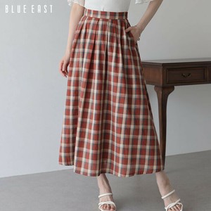 Skirt Ladies fashion Check [2024 NEW]