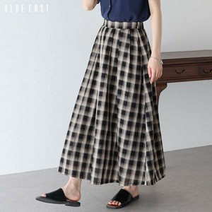 Skirt Ladies fashion Check [2024 NEW]