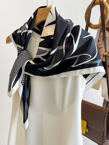 披肩 花朵 男女兼用 2颜色