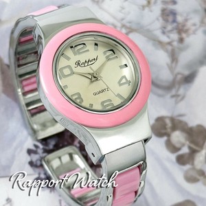 Analog Watch Ladies fashion Pink Bangle