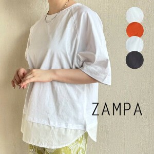 【2025SS新作】レイヤーラグランヘムTシャツ