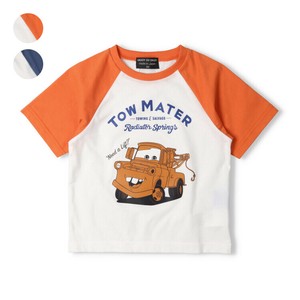 カーズ/プリントTシャツ  V34850  メーター、ライトニング・マックィーン、日本製、本体綿100％、ギフト