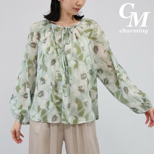 衬衫 新商品 2025年 花朵 印花 立即发货 衬衫