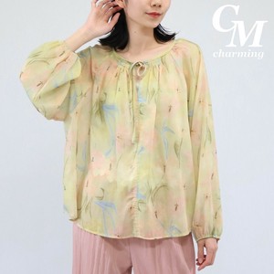 衬衫 新商品 2025年 花朵 印花 立即发货 衬衫