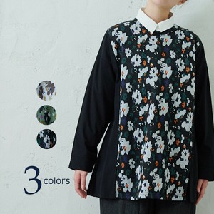 emago Tunic Tunic Flower Casual [A/W NEW]