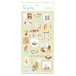 【MINDWAVE(マインドウェイブ)】イージーデーステッカー   stationery   / シール