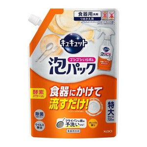 キュキュット　ゴシゴシいらずの泡パック　オレンジの香り　つめかえ用 720ml