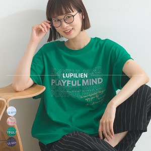 16OE天竺 フレンチロゴ刺繍 プルオーバー Tシャツ【2025年春夏新作】
