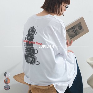 T-shirt Back Print T-Shirt Coffee Time [S/S NEW]