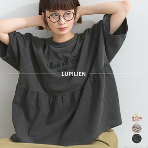 T-shirt Pigment Raglan T-Shirt Tiered Cut-and-sew