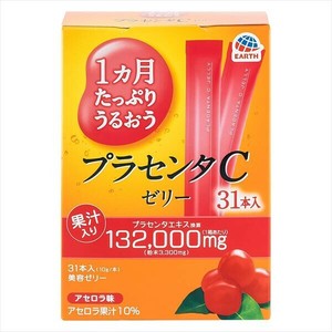 1カ月たっぷりうるおうプラセンタCゼリー　アセロラ味 【健康食品】
