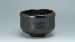 【京焼・清水焼】 黒楽瑞祥 ＜利休茶碗＞