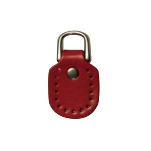 ソウヒロ joint クラフトパーツ 本革アタッチメント 大 AS 約3.2cm×6cm 2個入 102/赤 JTKA-401
