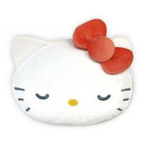 サンリオキャラクターズ もっちりフェイスミニクッション（ハローキティ）