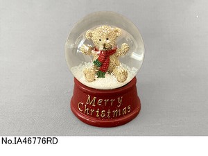 【予約販売：新商品】【2025年クリスマス】φ65mm　ベアースノードーム
