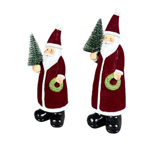 【予約販売：新商品】【2025年クリスマス】フロック　スタンディングサンタスタンド