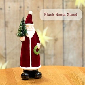 【予約販売：新商品】【2025年クリスマス】フロック　スタンディングサンタスタンド