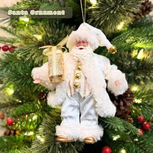 【予約販売：新商品】【2025年クリスマス】2WAYサンタオーナメント