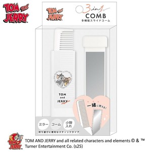 ■2025SS　新作■　トムとジェリー　3 in 1 コーム　ハート