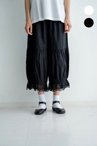 〈コットンジャージー〉レースペチパンツ　☆2025秋物新作☆