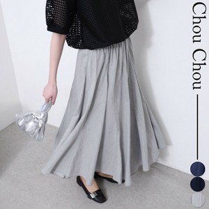 フレア切替デニム スカート　人気  2025　chouchou東京
