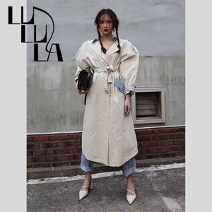 デニム切替トレンチCT 2025年 春夏 新作