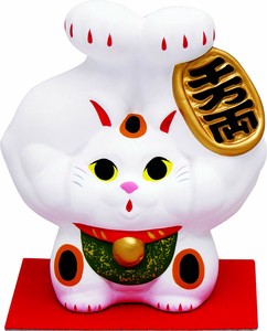 Animal Ornament MANEKINEKO White Muscle Arm L size Koban