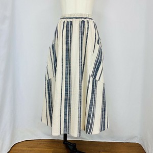Skirt Stripe Flare Skirt