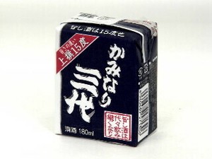 京姫酒造 かみなり三代 パック 180mlx5【清酒】