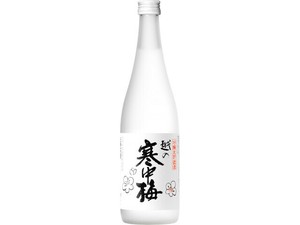 清酒 越の寒中梅 吟醸 生貯蔵酒 720ml【清酒】