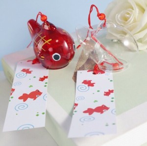 風鈴 金魚 置物  BQ7328