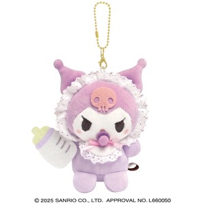 10月下旬入荷　　ぬいぐるみキーホルダー　クロミ/ベビー　サンリオキャラクターズ