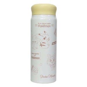【取寄品】ポケットモンスター ステンレスボトル480ml カフェロゴ整列