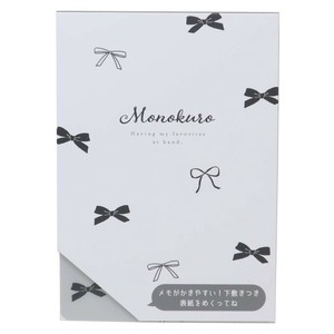 【メモ帳】BLANOIR 下敷き付きメモ MONOKURO DREAM