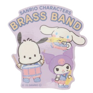 【ステッカー】サンリオキャラクターズ ミニデコステッカー 吹奏楽部 部活