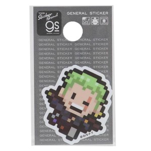 【ステッカー】ワンピース ダイカットミニステッカー ピクセル Sサイズ ゾロ エッグヘッドver