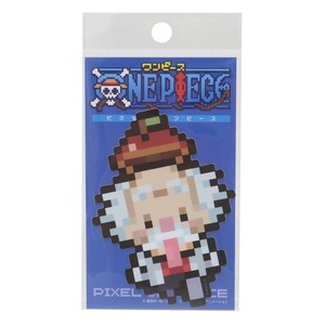 【ステッカー】ワンピース ビニールステッカー ピクセル Dr.ベガパンク