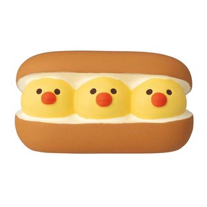 【マスコット】concombre やまねこベーカリー ことりぱん マスコット ぴよぴよコッペ
