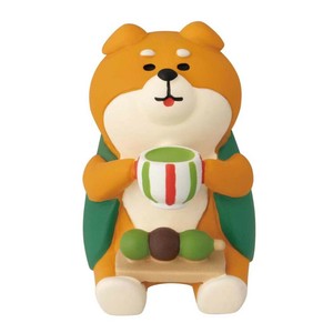 【マスコット】concombre お茶でいっぷく福茶園 マスコット いっぷくわんこ