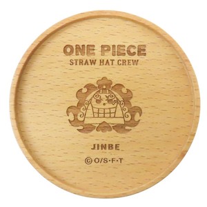 【食器】ワンピース 木製コースター ジンベエ